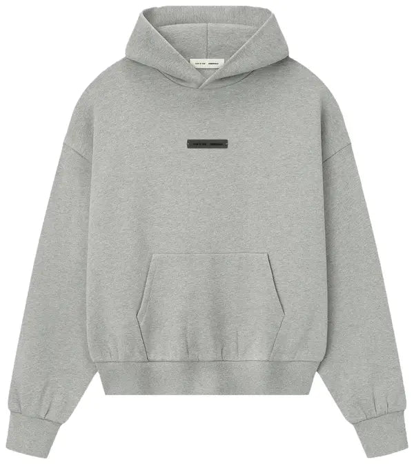 Fear of God Essentials Classic Hoodie Concrete Heather SS25