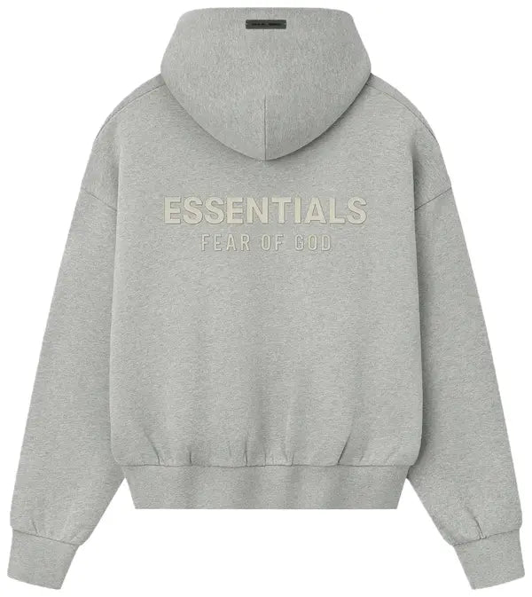 Fear of God Essentials Classic Hoodie Concrete Heather SS25