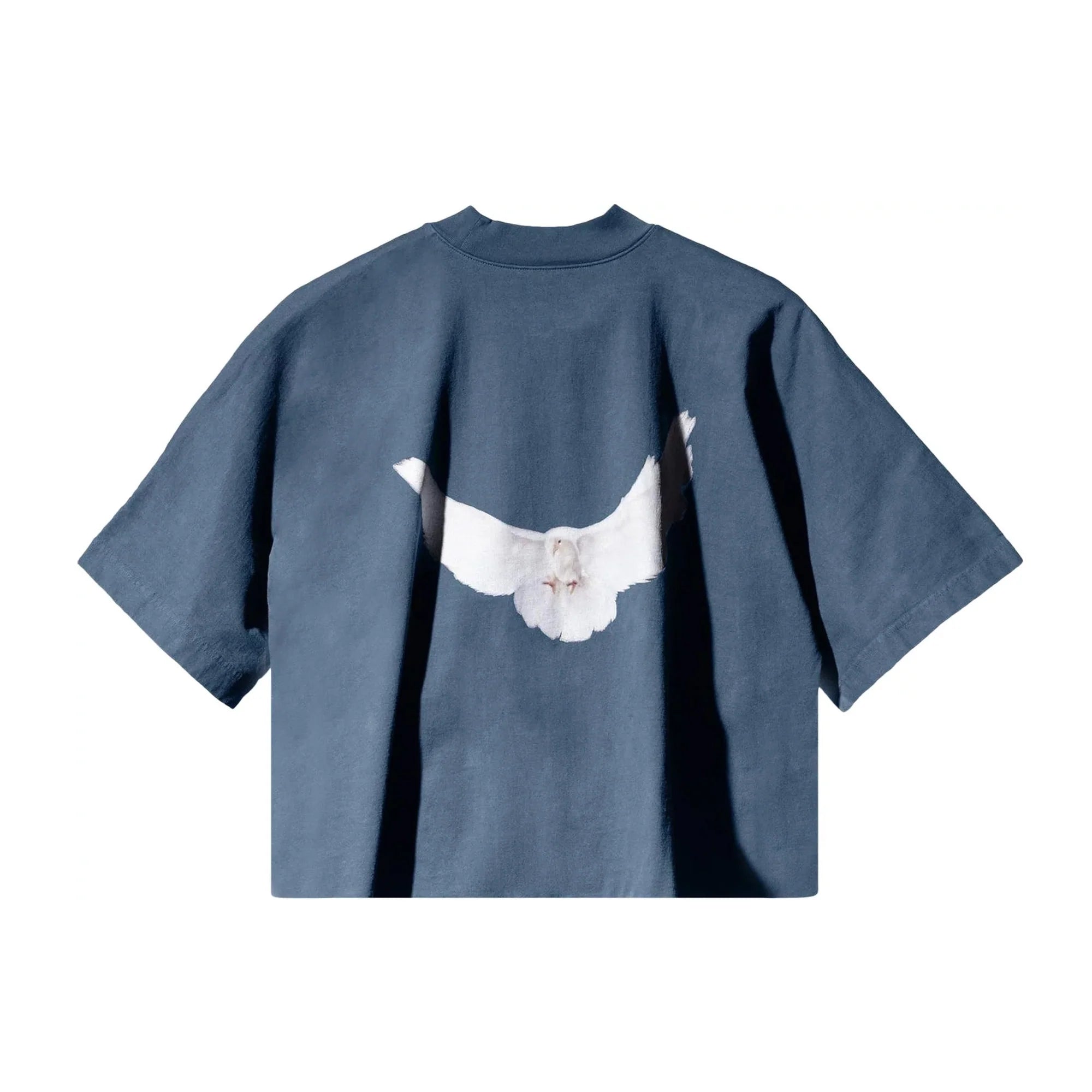 Yeezy Gap Engineered by Balenciaga Dove No Seam Tee Dark Blue