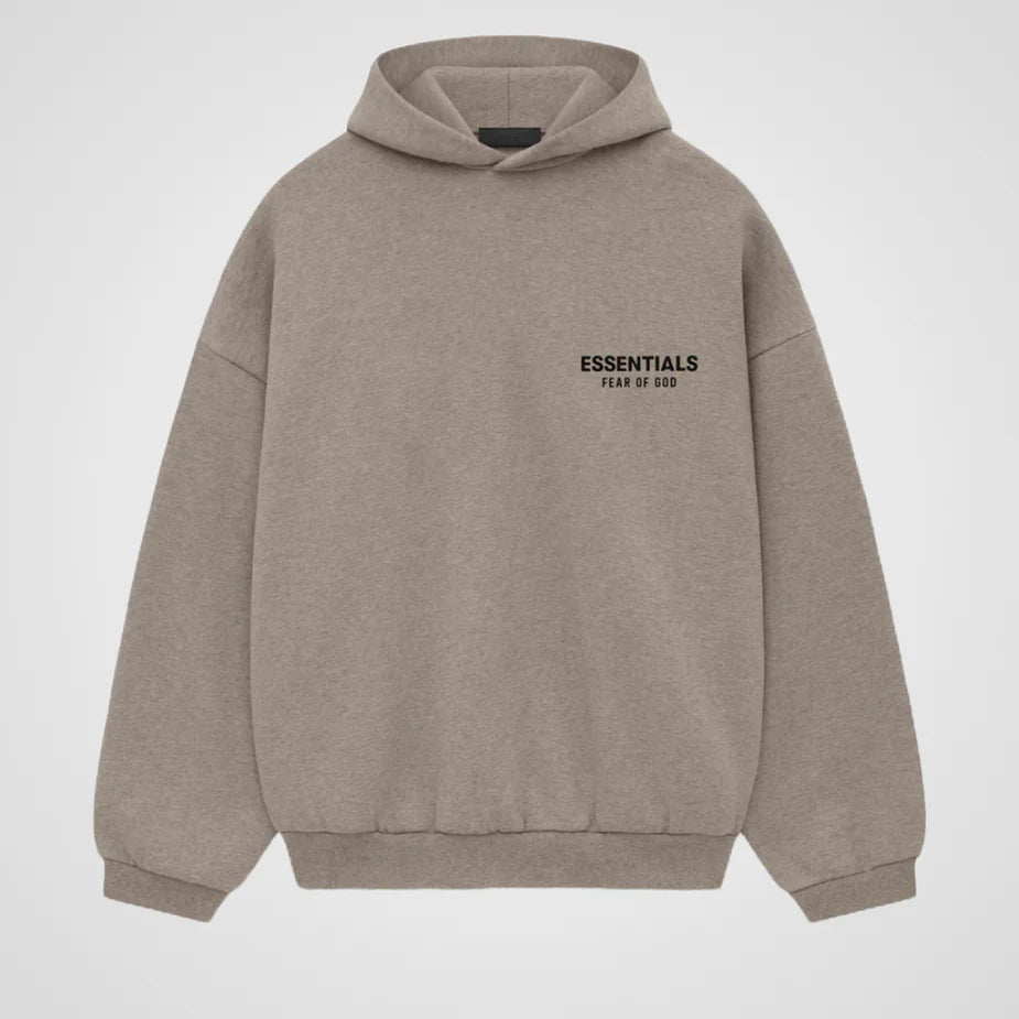 Fear of God Essentials Hoodie & Sweatpant Set Heather Grey FW24