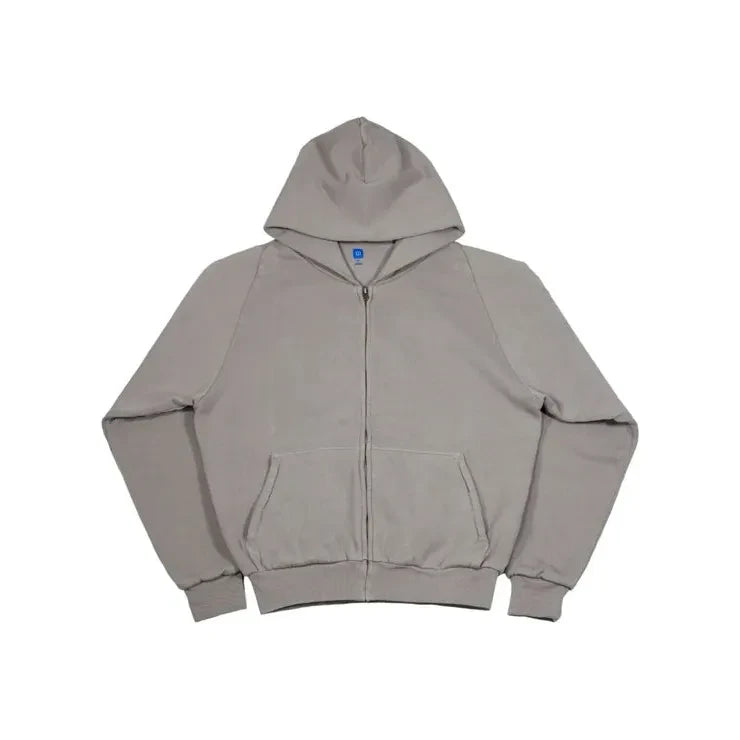 Yeezy x Gap Zip Up Exclusive Hoodie Light Grey/Taupe