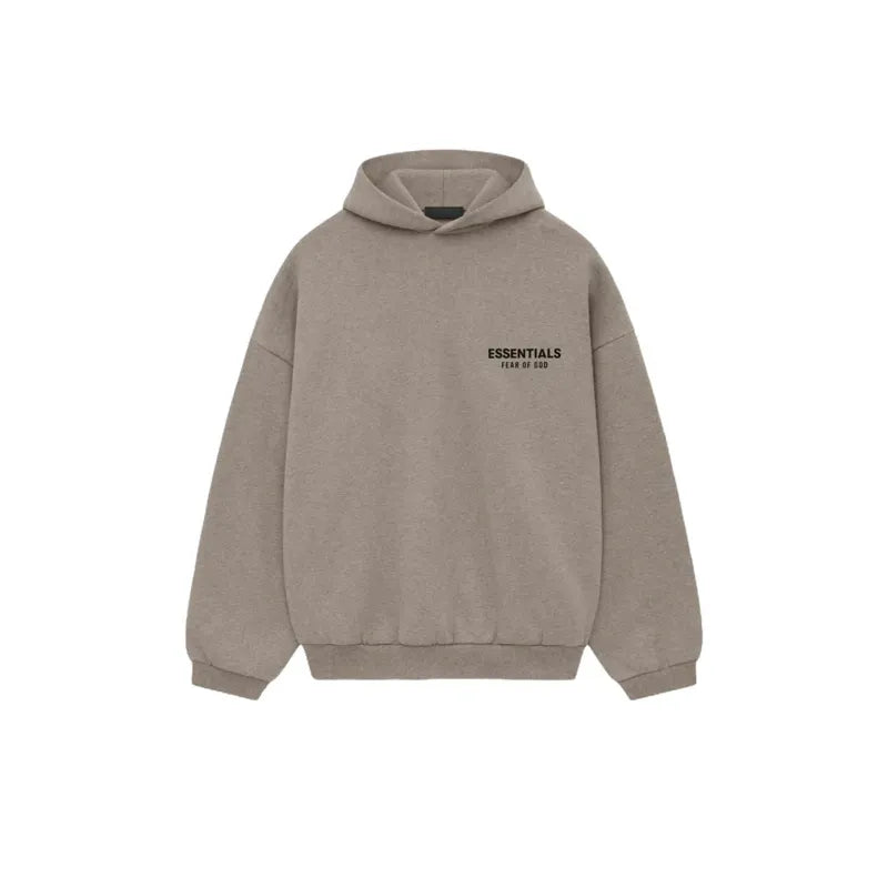 Fear Of God Essentials Fleece Hoodie Heather Grey FW24