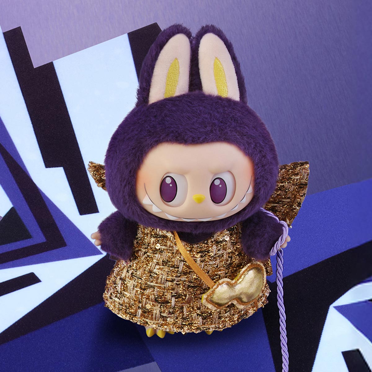 Pop Mart LABUBU × PRONOUNCE - WINGS OF FORTUNE Vinyl Plush Hanging Card