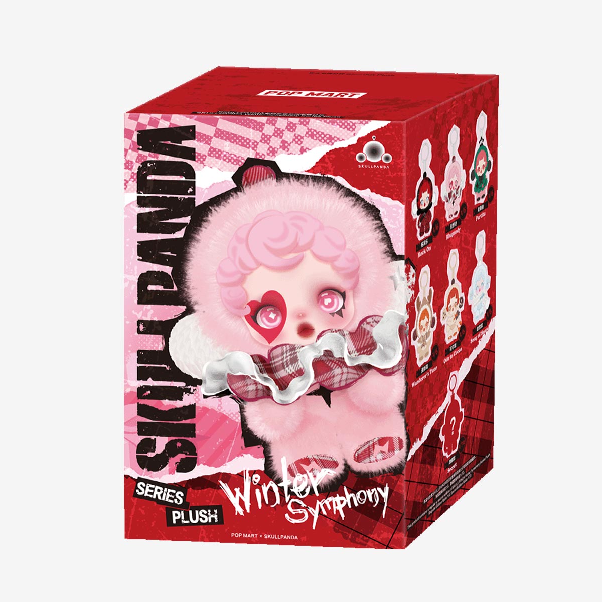 Pop Mart SKULLPANDA Winter Symphony Series Plush Single Blind Box