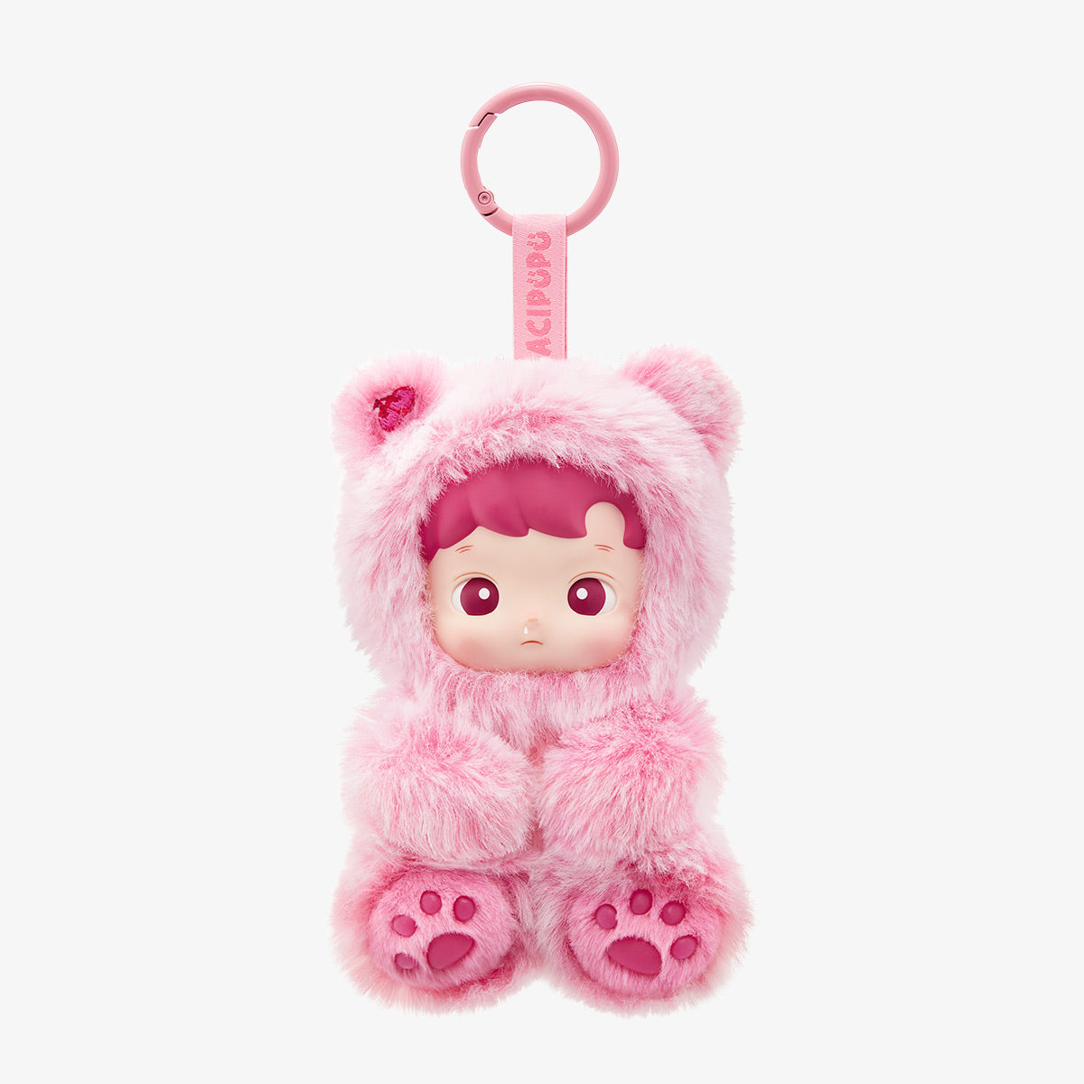 Pop Mart HACIPUPU Gummy Bear Series-Vinyl Plush Pendant Sealed Set (6 Blind Boxes)