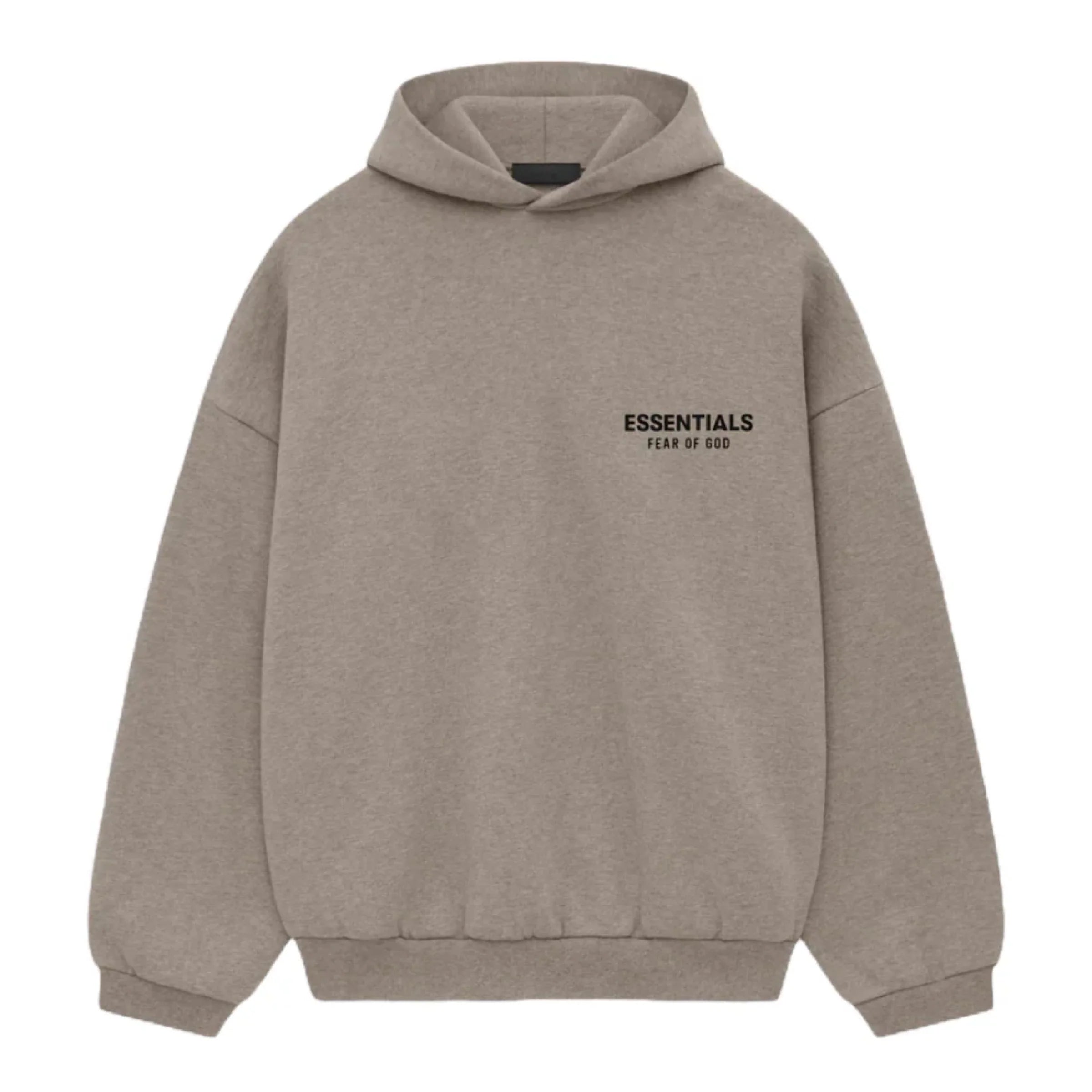 Fear Of God Essentials Fleece Hoodie Heather Grey FW24