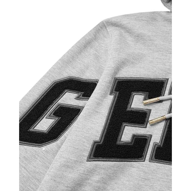 GEEDUP Team Logo Hoodie Grey Marle Black