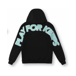 GEEDUP Play For Keeps Hoodie Black/Teal