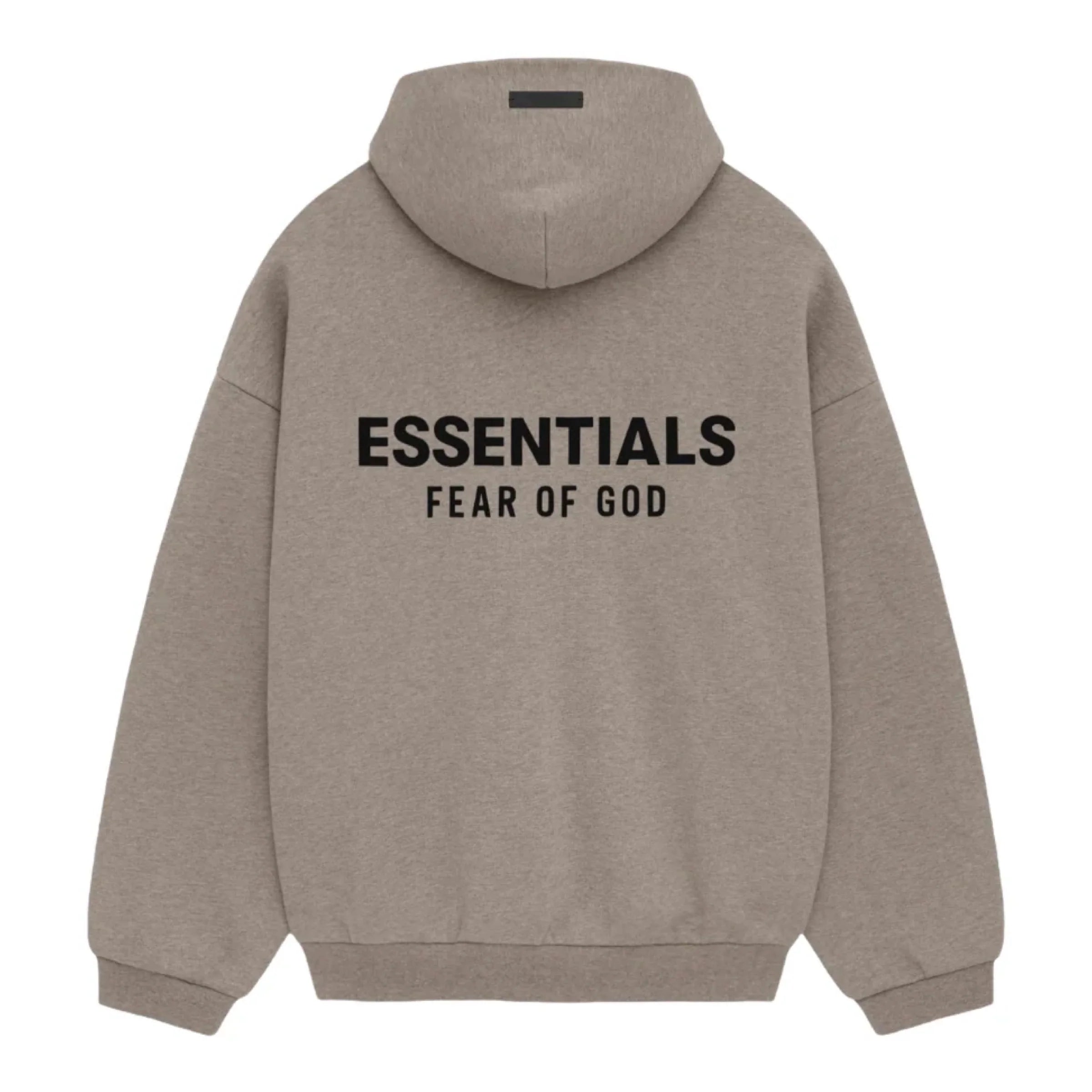 Fear Of God Essentials Fleece Hoodie Heather Grey FW24