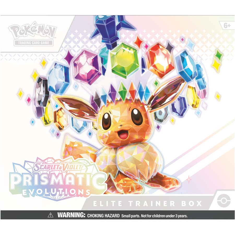 Pokémon TCG: Scarlet & Violet Prismatic Evolutions Elite Trainer Box