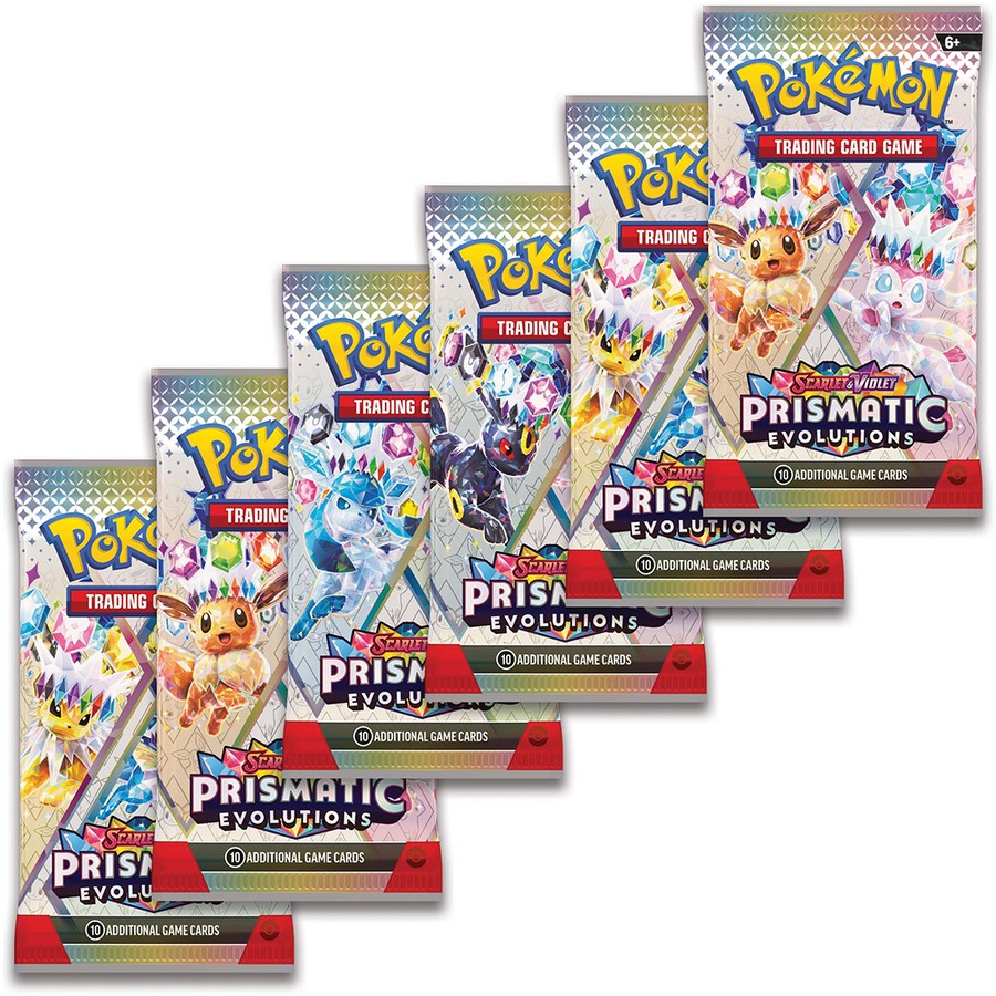 Pokémon TCG: Scarlet & Violet Prismatic Evolutions Booster Bundle