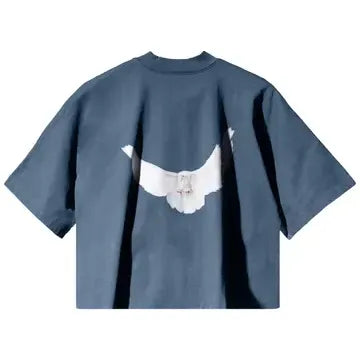 Yeezy Gap Engineered by Balenciaga Dove No Seam Tee Dark Blue