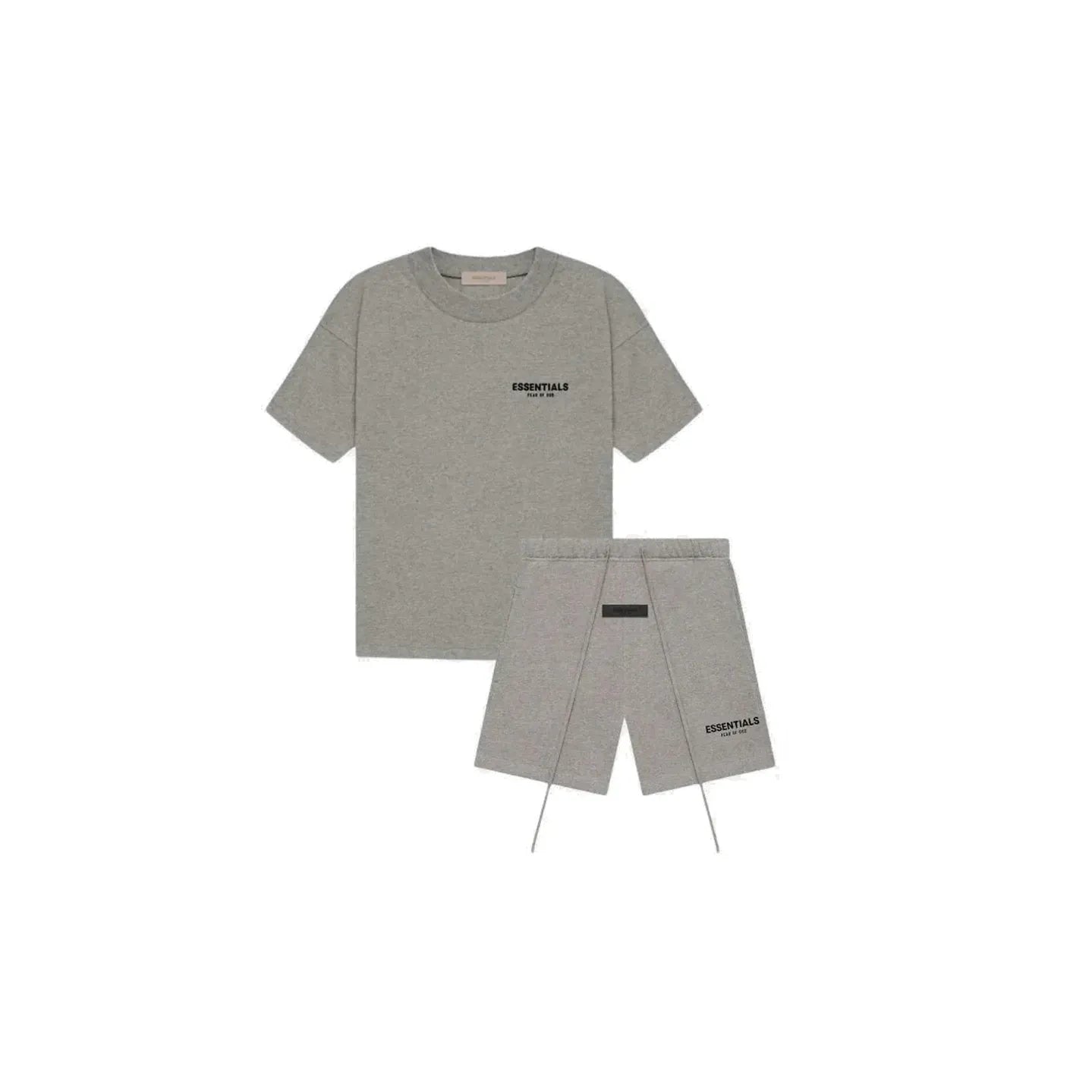 Fear of God Essentials T-shirt & Short Bundle Dark Oatmeal SS22