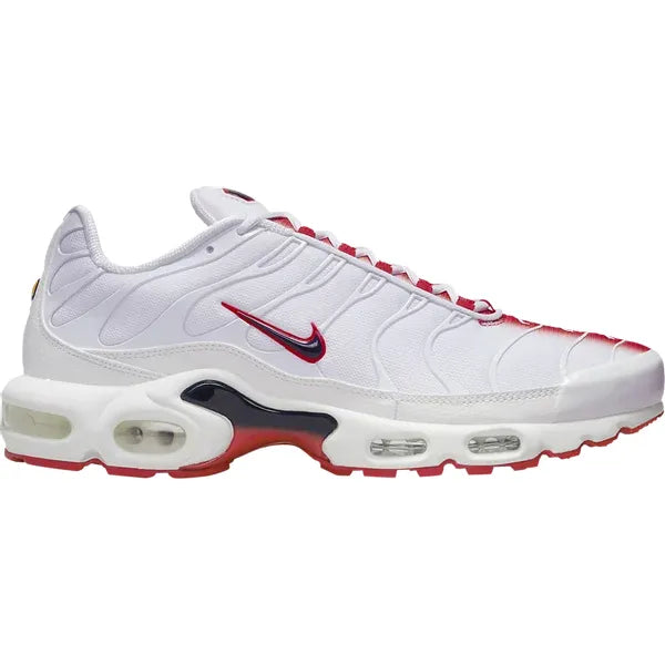 Nike Air Max Plus TN White University Red (Bloodshot)