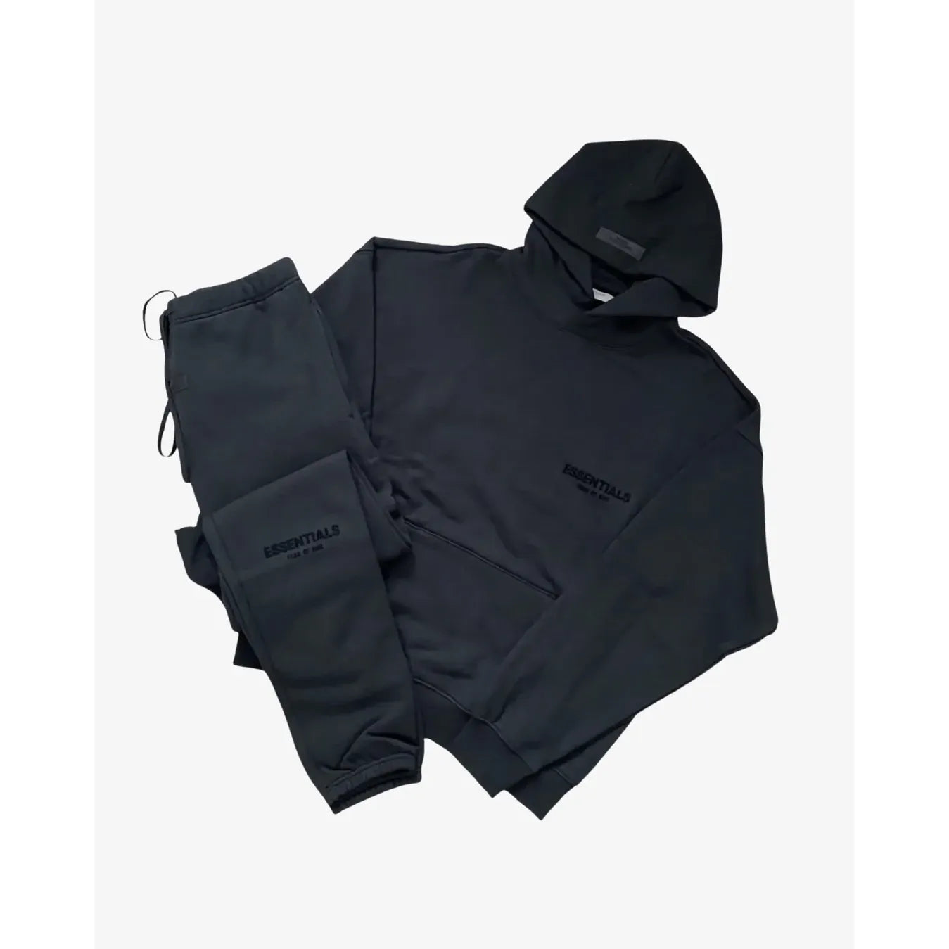 Fear of God Essentials Hoodie & Sweatpant Set Stretch Limo SS22