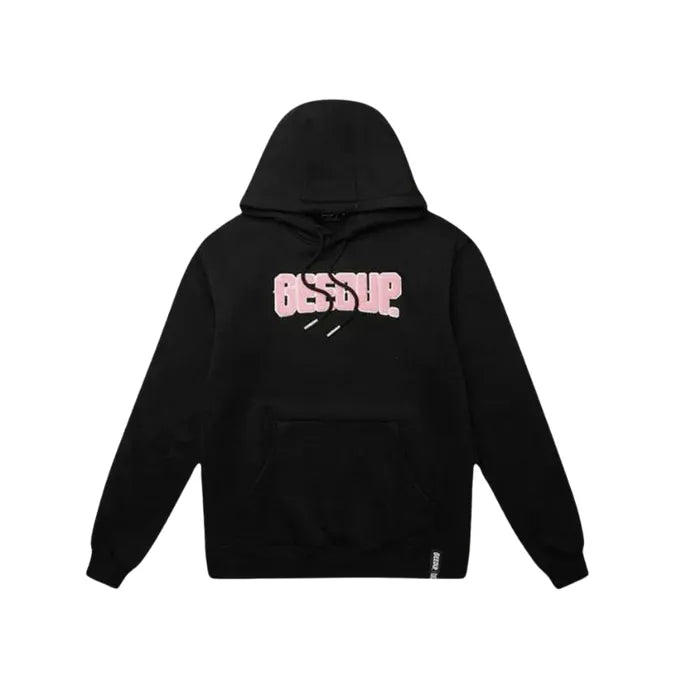 GEEDUP Play For Keeps Hoodie Black/Pink