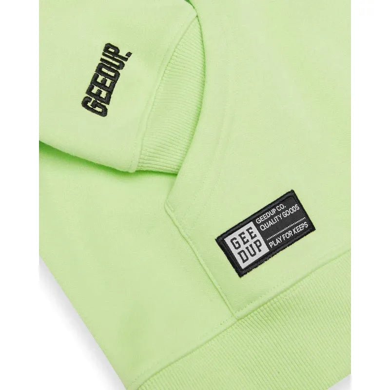 GEEDUP Handstyle Hoodie Pastel Green/Black