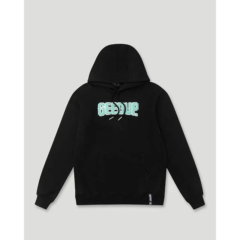 GEEDUP Play For Keeps Hoodie Black/Teal