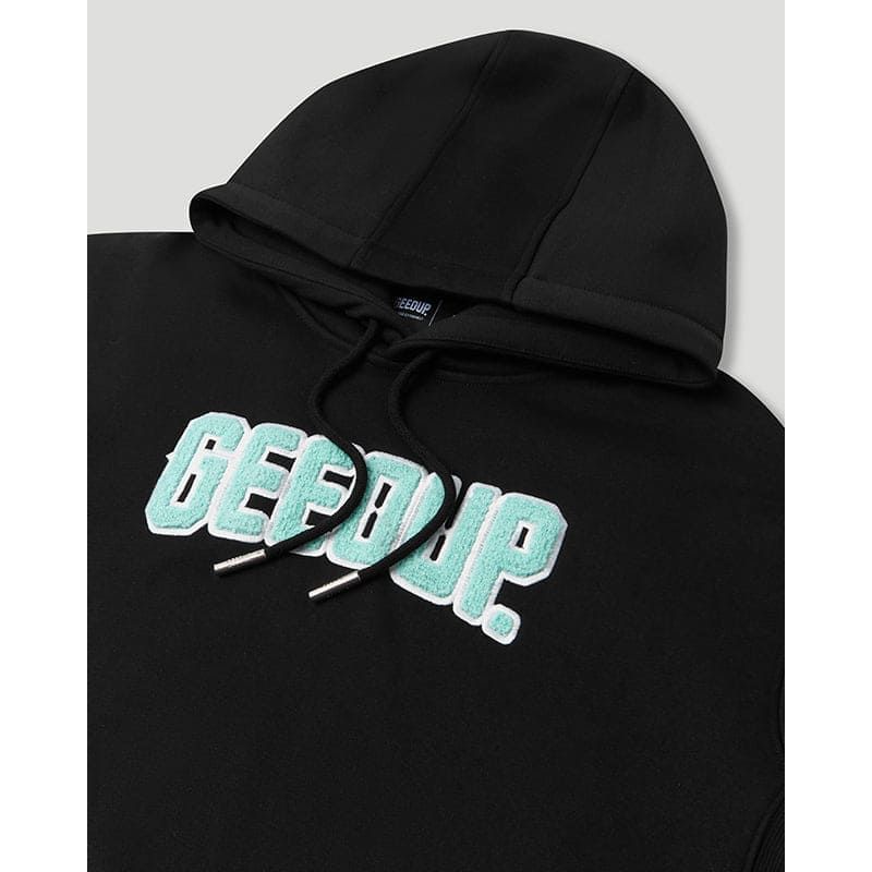 GEEDUP Play For Keeps Hoodie Black/Teal