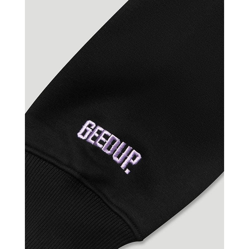 Geedup Handstyle Hoodie Black/Lavender