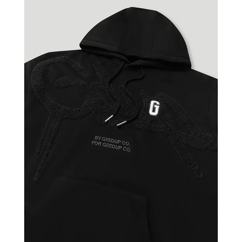 Geedup Handstyle/G Hoodie Black/Charcoal