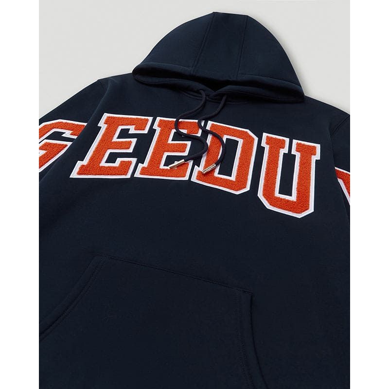 Team Logo Hoodie Navy/Burnt Orange