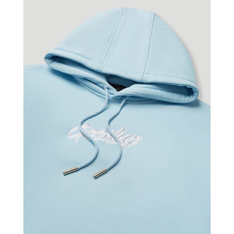 GEEDUP OS Script Hoodie Cool Blue