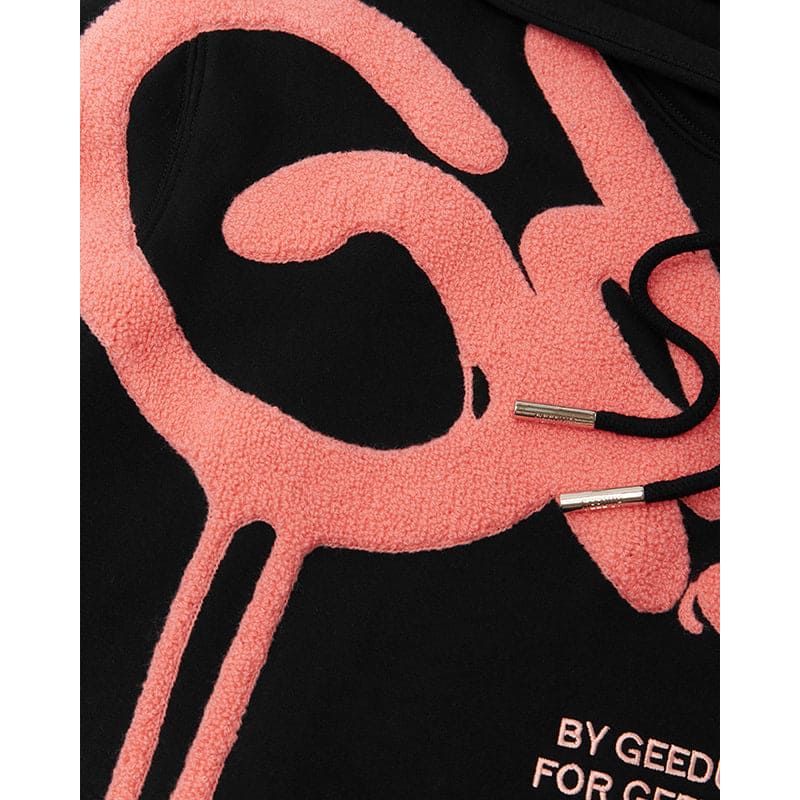 Geedup Handstyle Hoodie Black/Peach