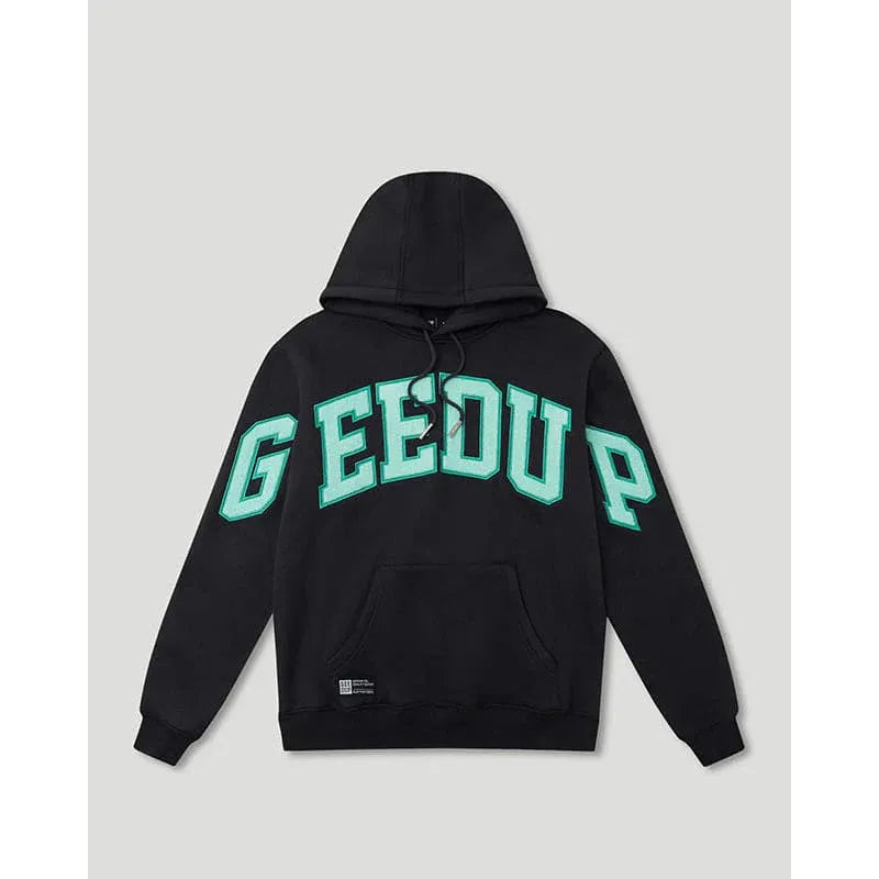 GEEDUP Team Logo Hoodie Navy/Teal