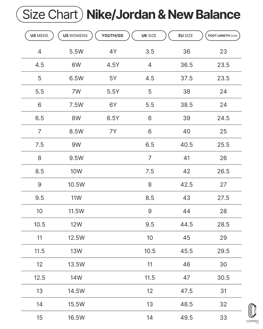 Sizing Guide