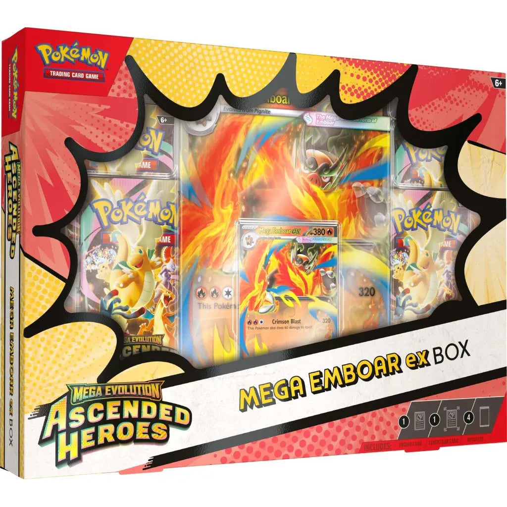Pokémon TCG: Mega Evolutions Ascended Heroes Single Mega Ex Box