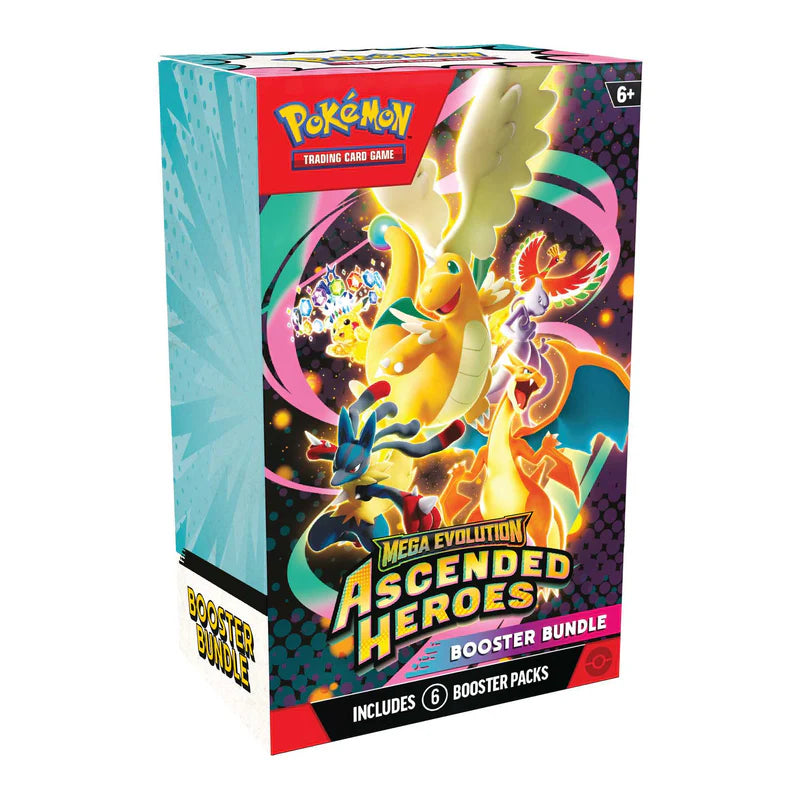Pokémon TCG: Mega Evolutions Ascended Heroes Booster Bundle