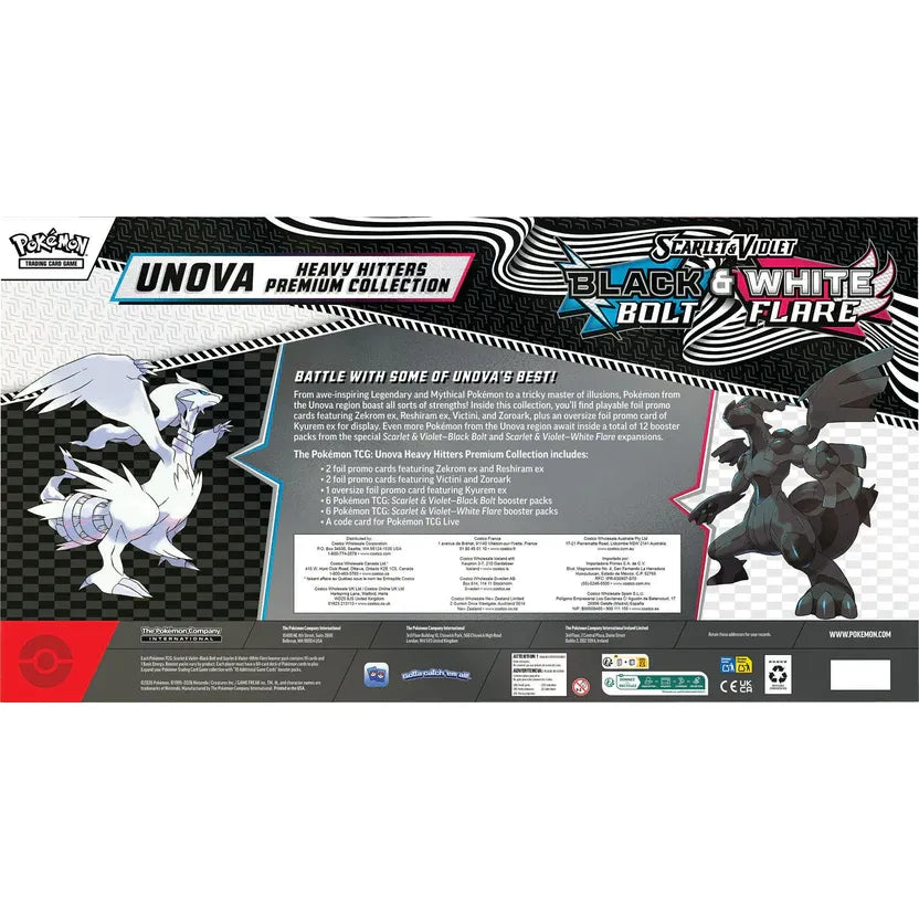 Pokemon TCG Unova Heavy Hitters Premium Collection