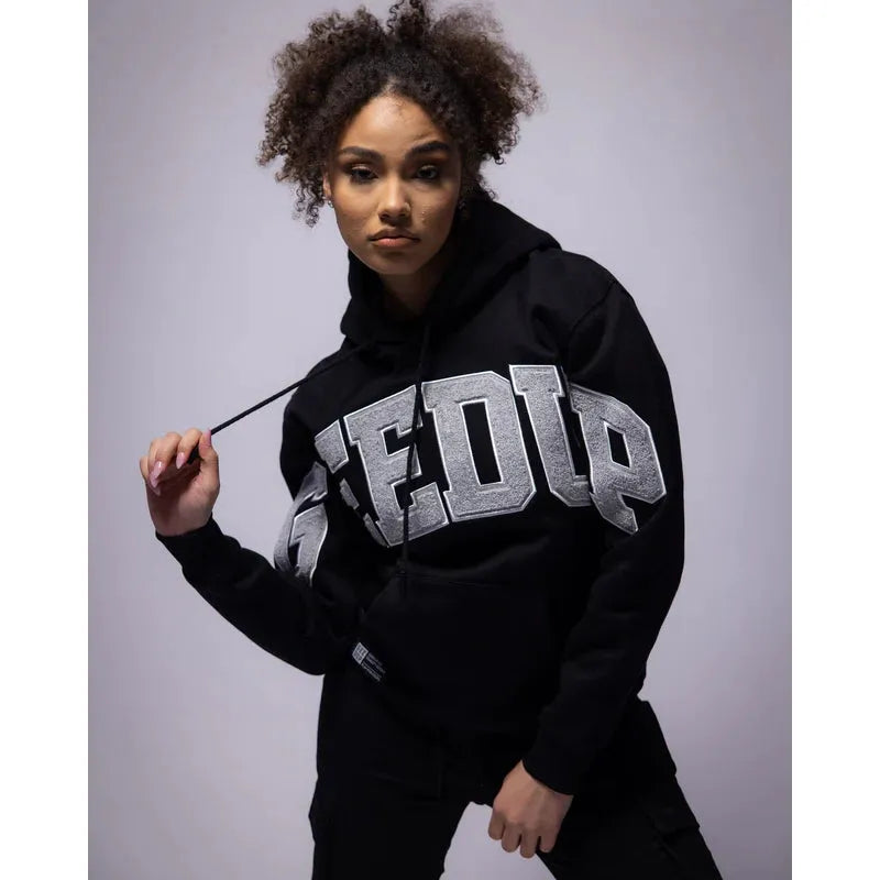 GEEDUP Team Logo Hoodie Black/Grey