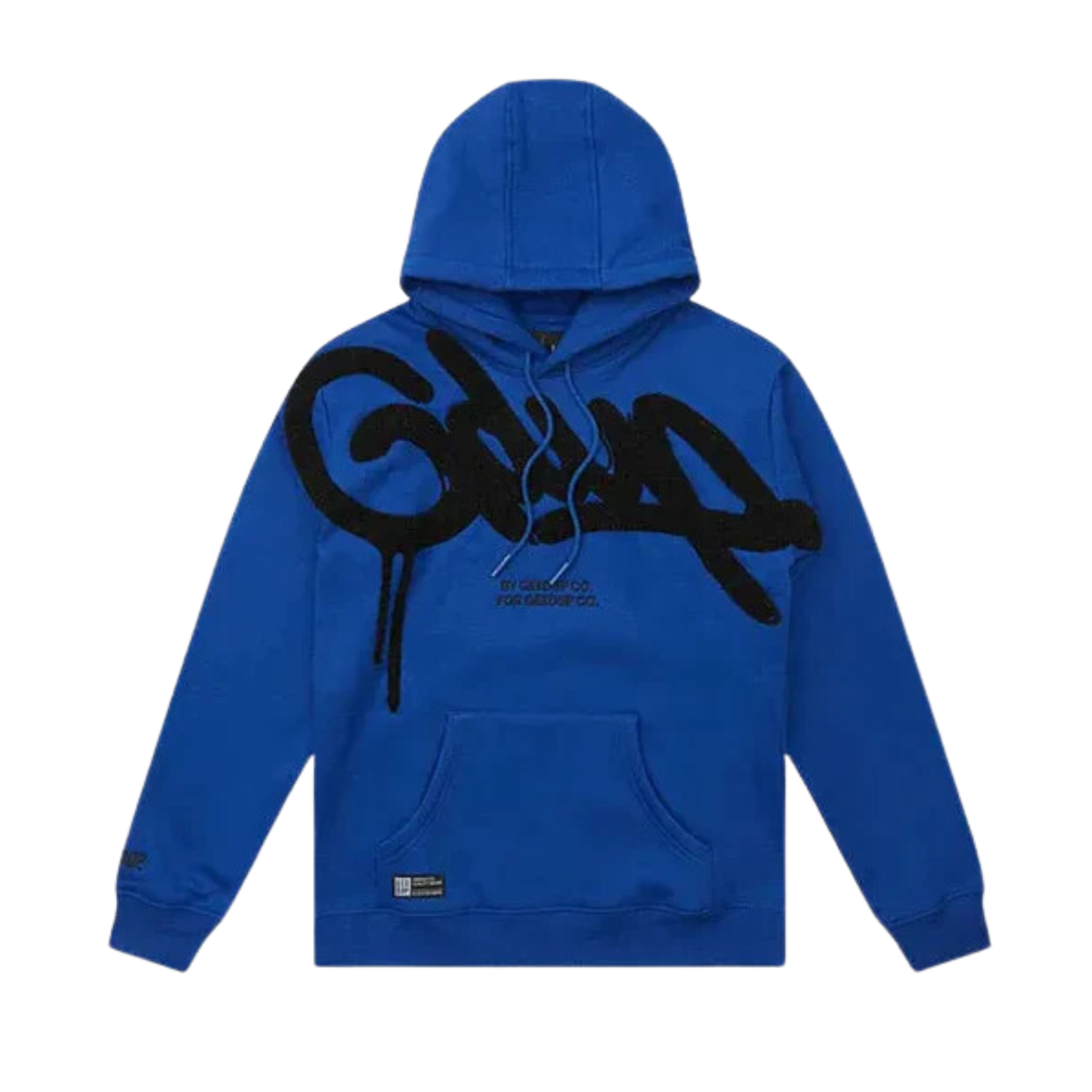 GEEDUP Handstyle Hoodie Royale Blue and Black