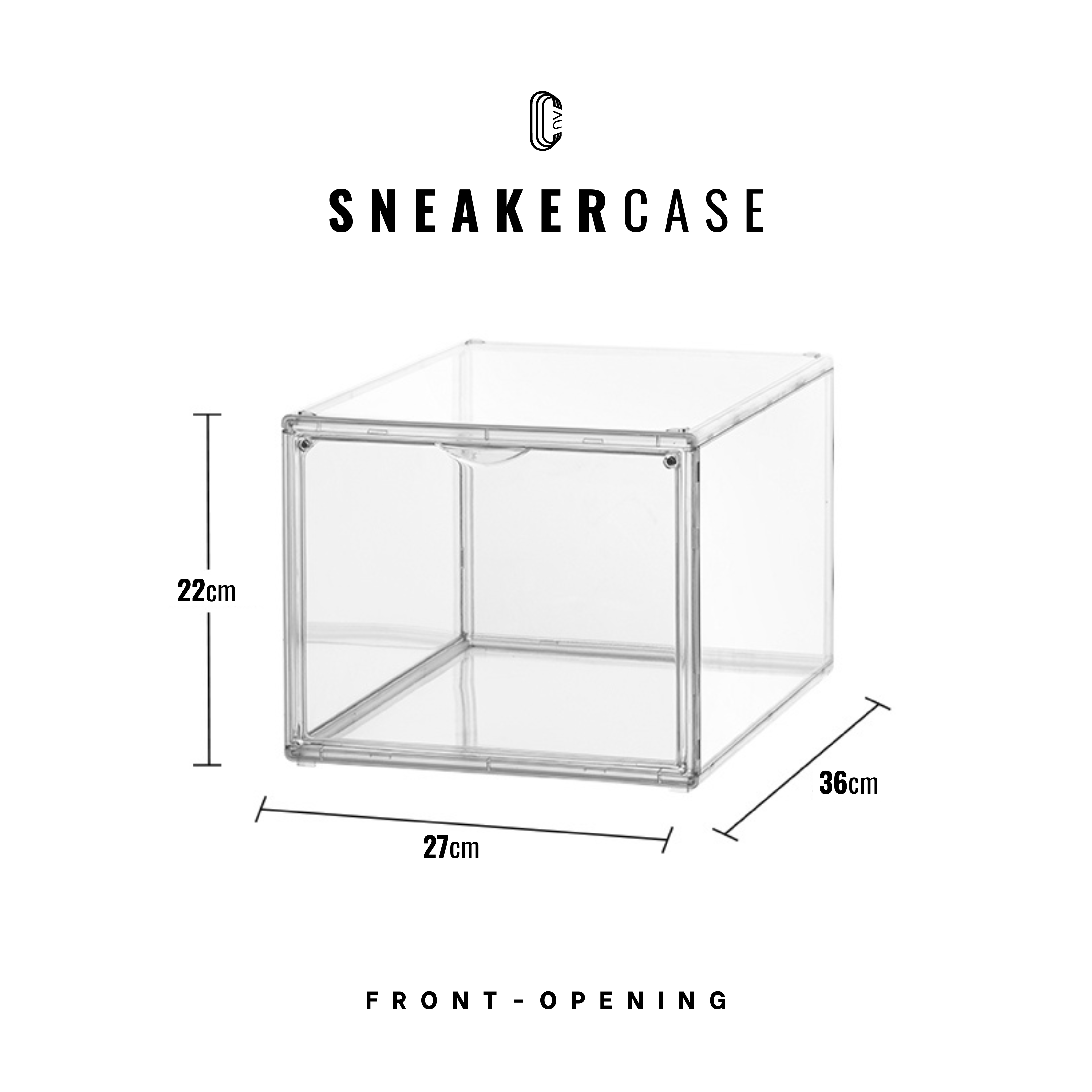 Clear Sneaker Case