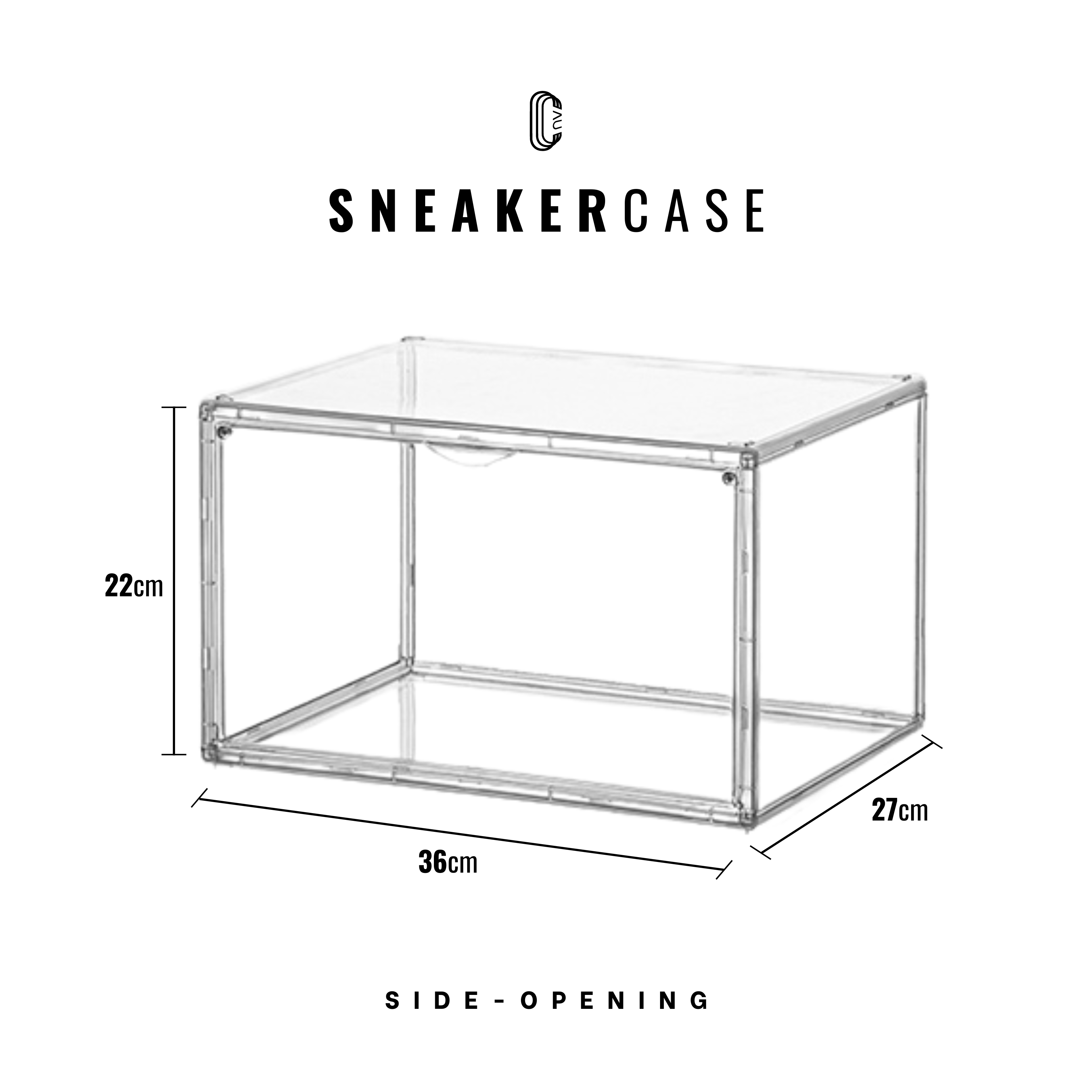 Clear Sneaker Case