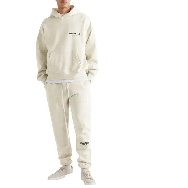 Fear Of God Essentials Sweatpants Light Oatmeal SS22