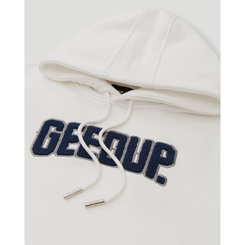 GEEDUP Play For Keeps Hoodie Off White/Navy