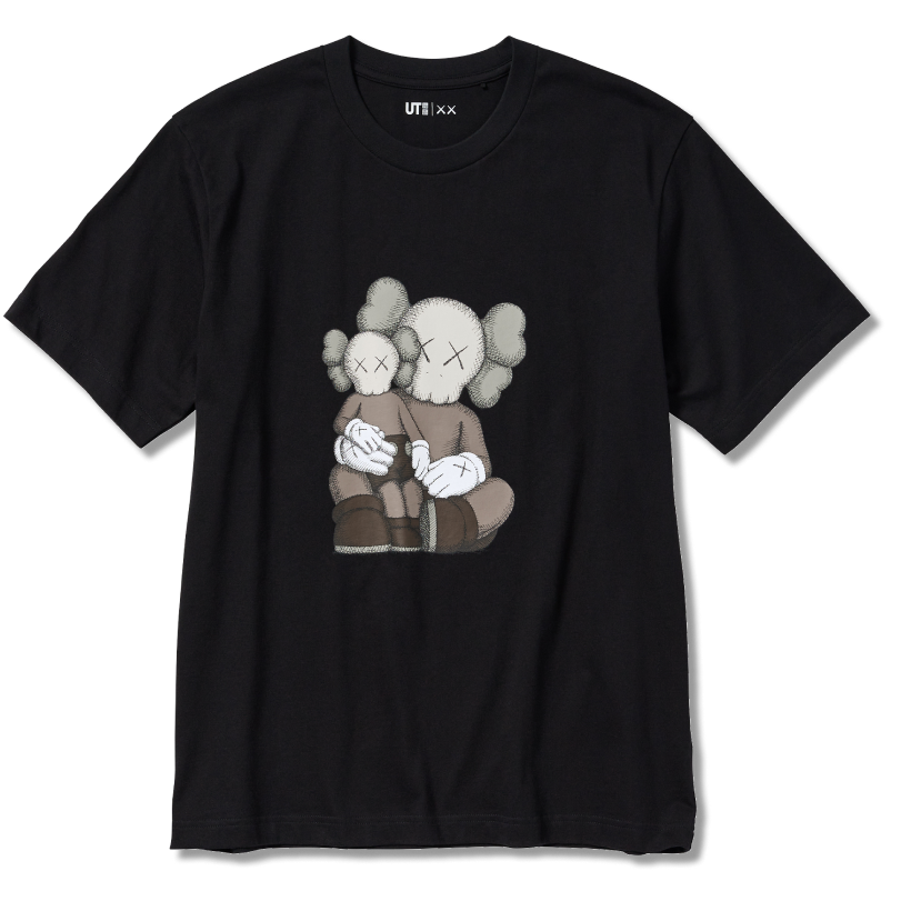 Kaws Uniqlo UT T-shirt Black