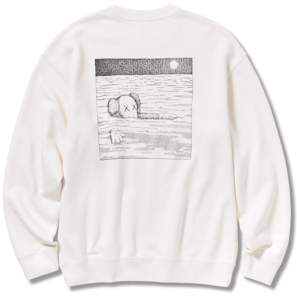 Kaws Uniqlo UT Sweatshirt White