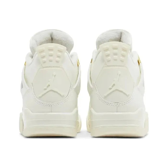 NIKE AIR JORDAN 4 RETRO 'METALLIC GOLD' WOMEN'S