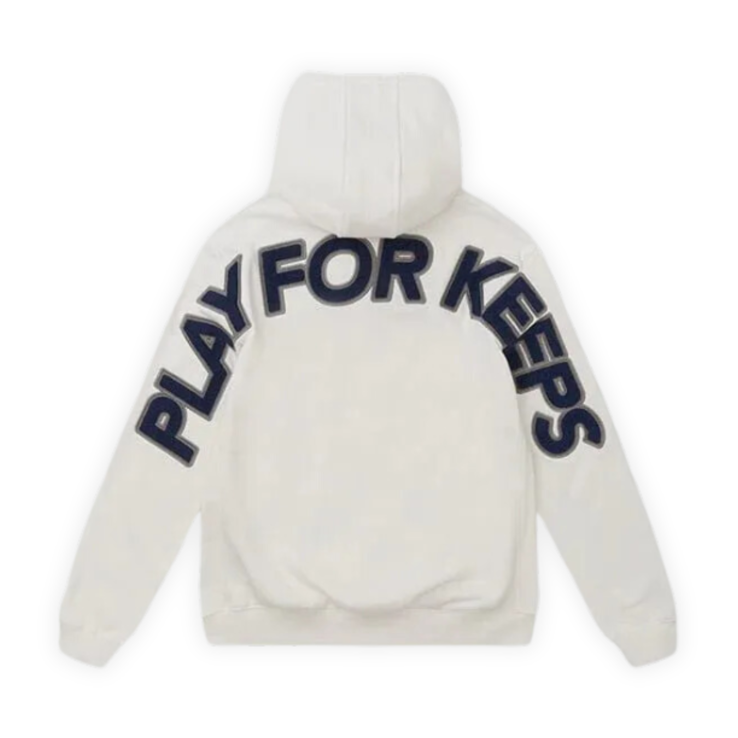 GEEDUP Play For Keeps Hoodie Off White/Navy