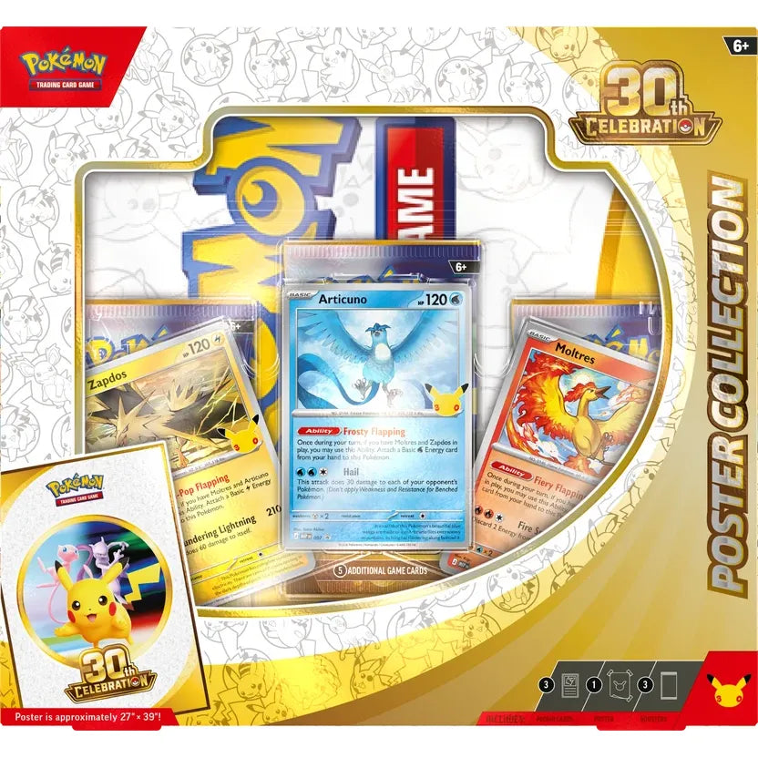 Pokémon TCG: 30th Celebration Poster Collection