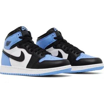 Nike Air Jordan 1 Retro High OG Grade School UNC Toe