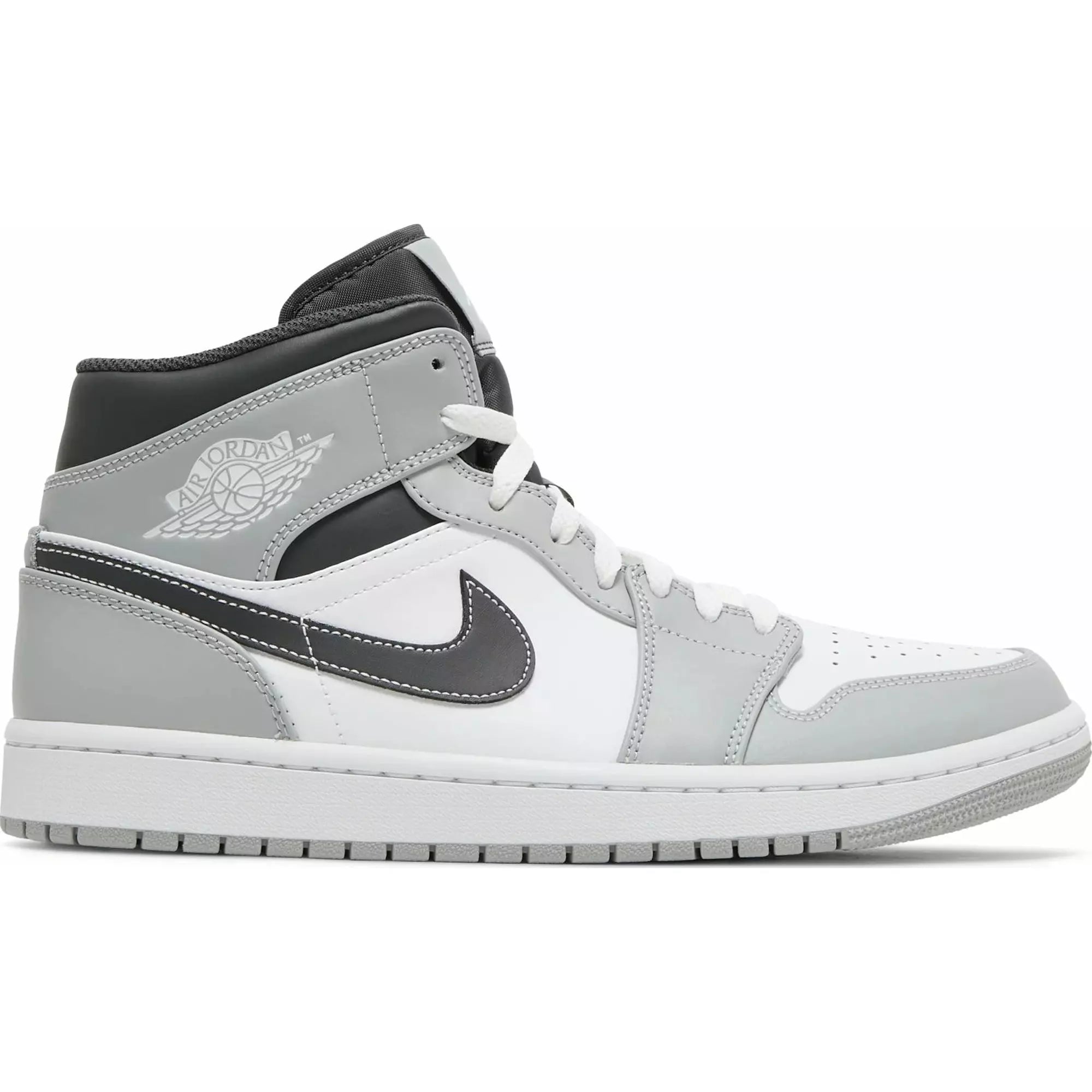 Nike Air Jordan 1 Mid Light Smoke Grey