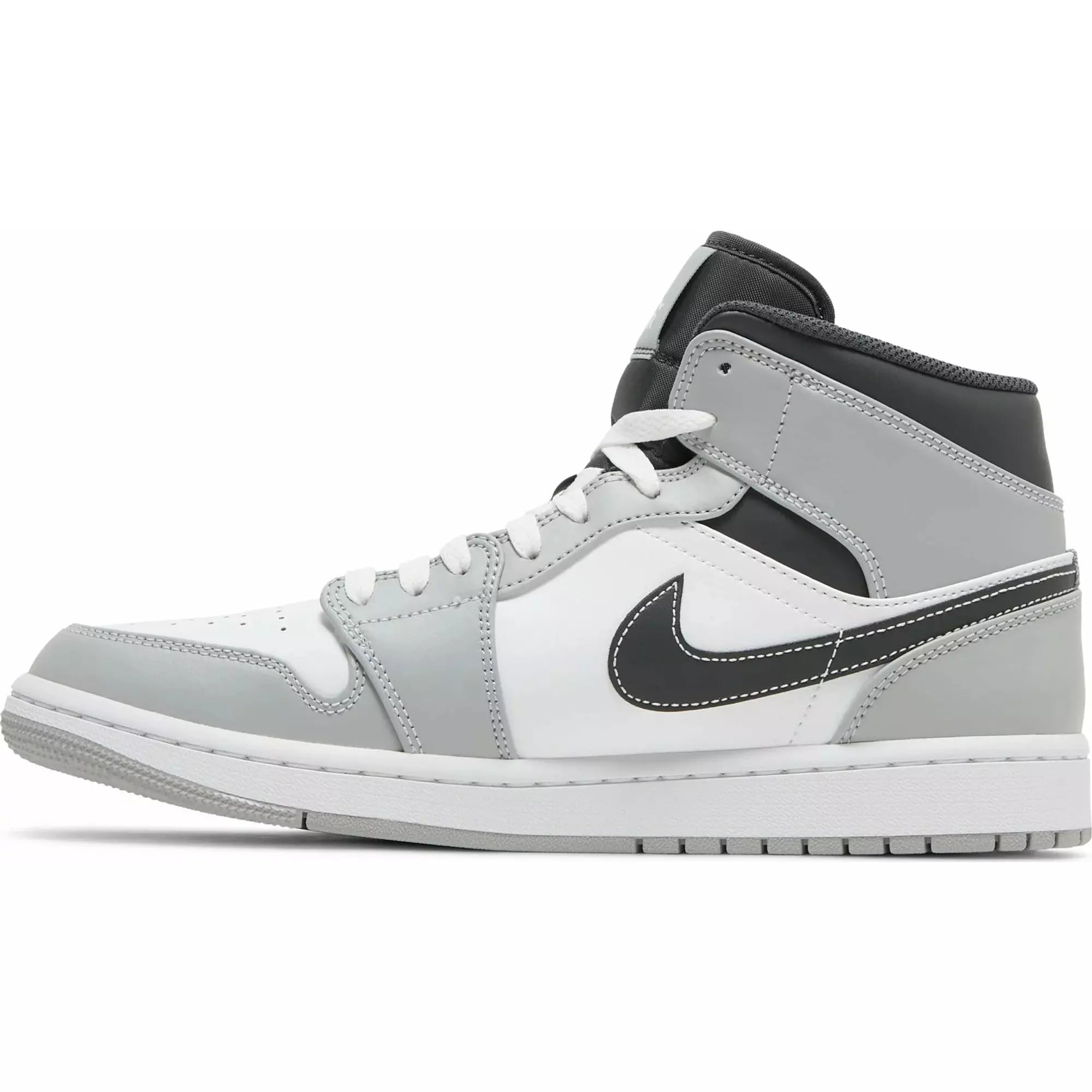 Nike Air Jordan 1 Mid Light Smoke Grey