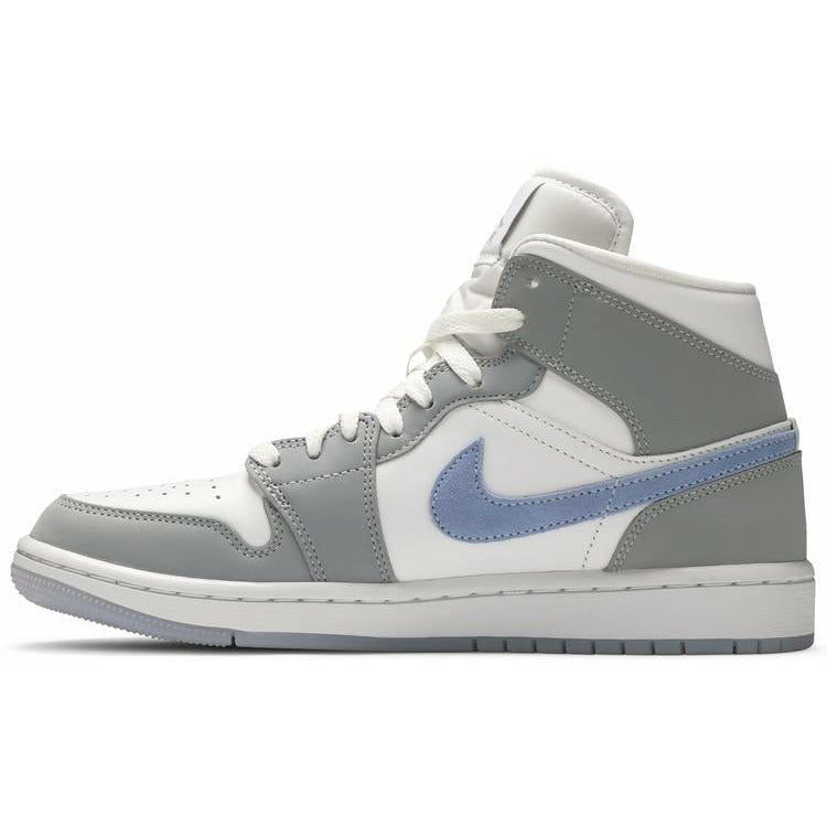 Nike Air Jordan 1 Mid Wolf Grey Women's