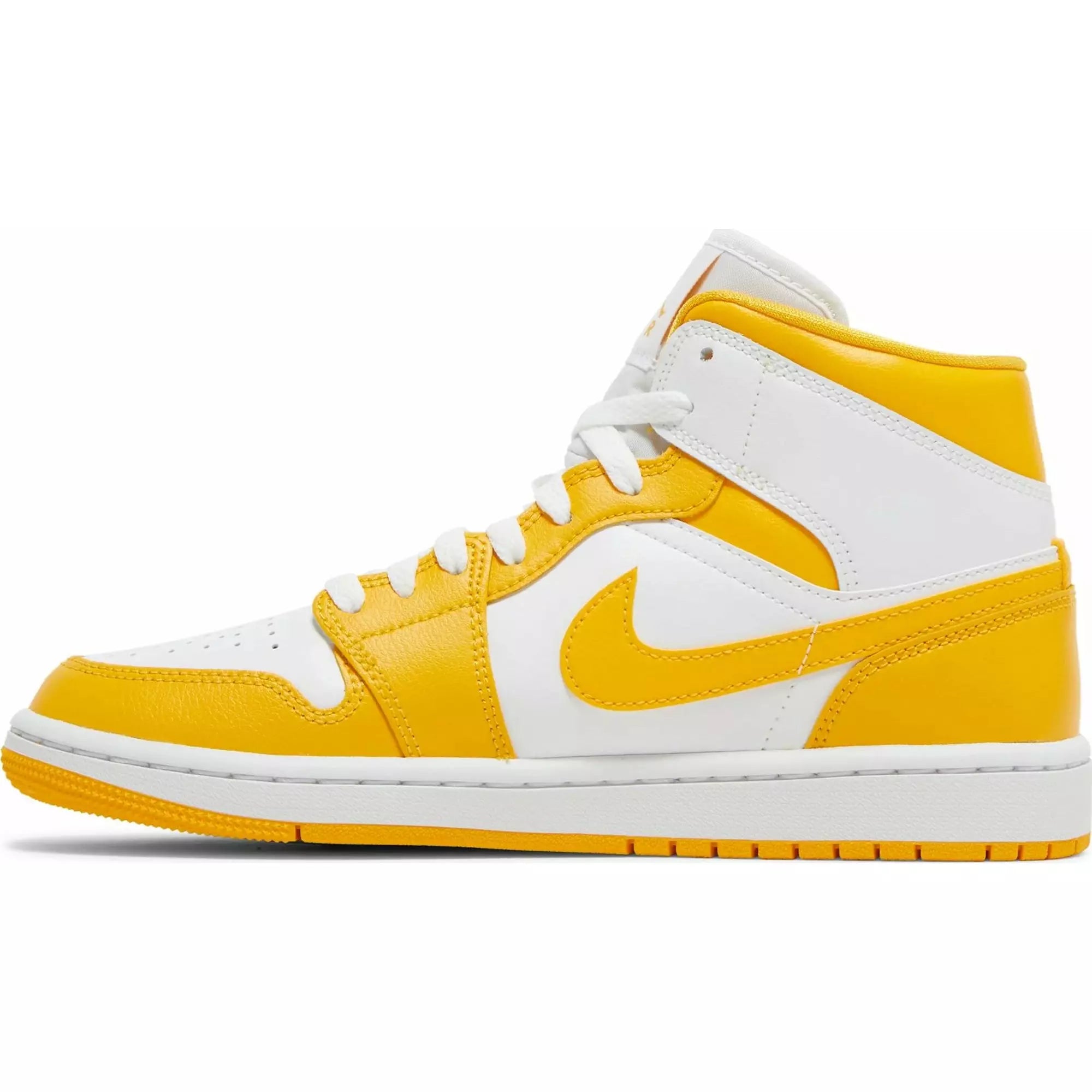 Nike Air Jordan 1 Mid University Gold Women's