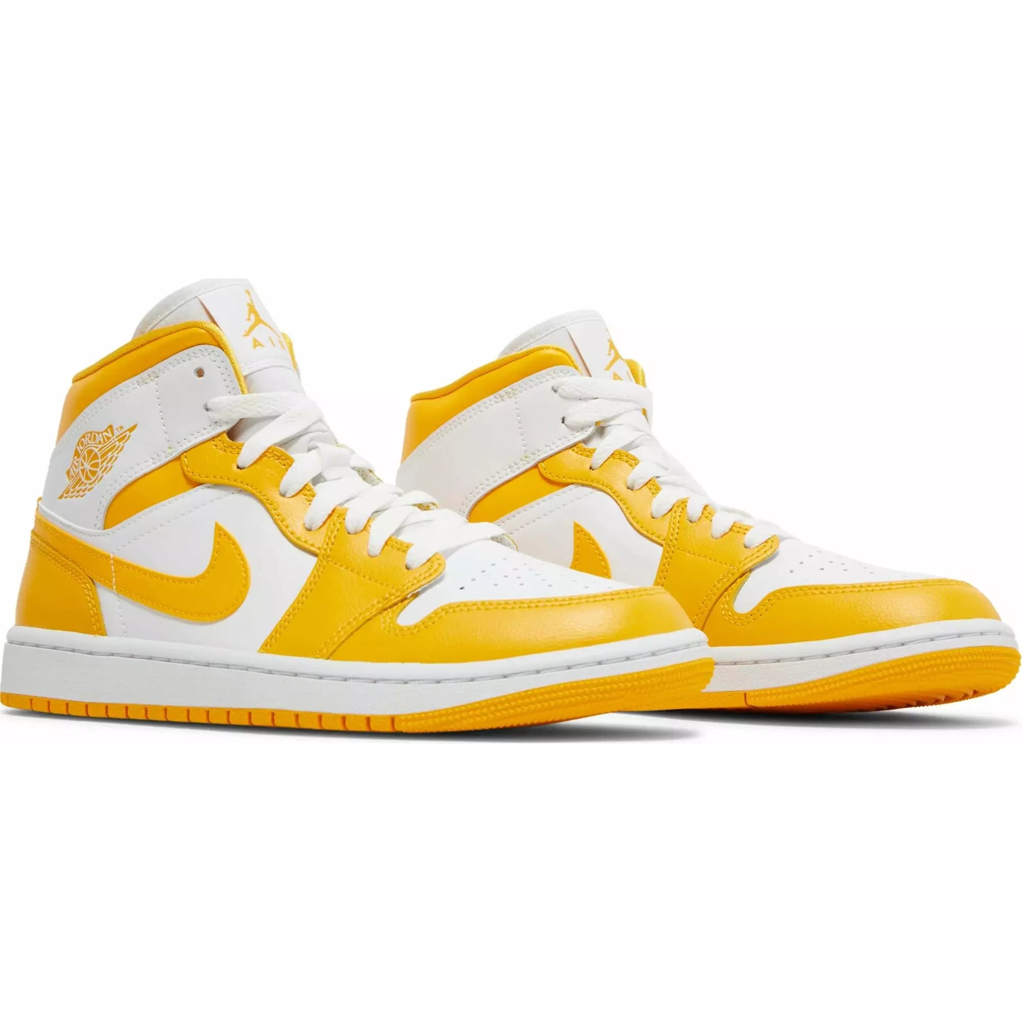 Nike Air Jordan 1 Mid University Gold Women's